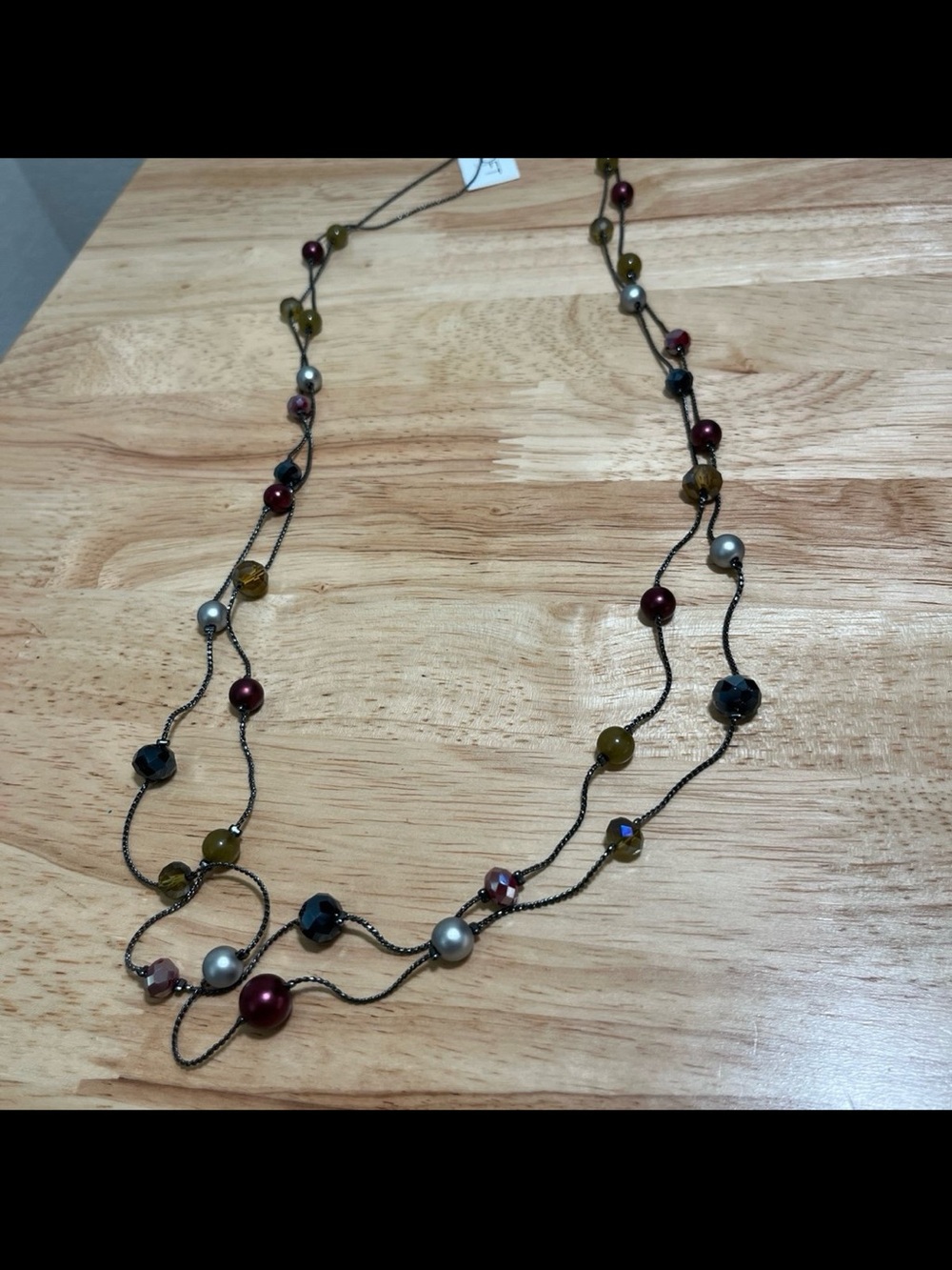 LOFT Outlet Necklace Round Beaded Multicolored Women’s Jewelry NWT